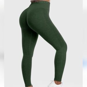 Limitless Fit Wear High-Waisted Green Leggings
